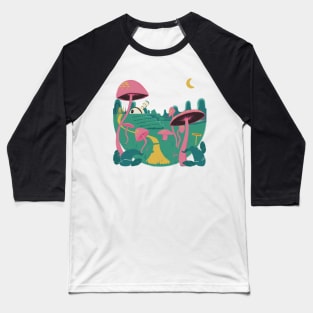 Mushroom Observatory Baseball T-Shirt